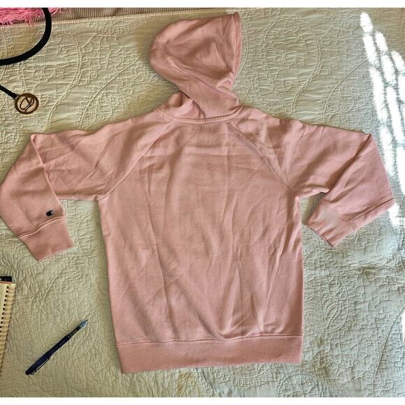 Y2K Champion Soft Pink Hoodie With Front Pocket And Soft Fleece Girls Size Med - Picture 3 of 9